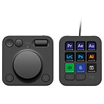 Accessoires streaming Logitech MX Creative Console - Graphite - Autre vue