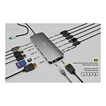 Station d'accueil PC portable i-tec USB-C Metal Nano 3 Display Docking Station + Power Delivery 100 W - Autre vue