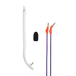 Casque micro JBL Quantum 250 - Blanc Orange - Autre vue