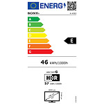 TV Sony Bravia 3 (K-43S35) - TV Led 4K UHD HDR - 108 cm  - Autre vue
