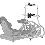 Support d'écran simracing Fanatec GT Cockpit Monitor Stand - Blanc - Autre vue