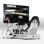 Support d'écran simracing Fanatec GT Cockpit Monitor Stand - Blanc - Autre vue