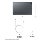 Tablette Samsung Galaxy Tab S11 Ultra 14.6" SM-X936B Gris 5G - 256 Go - 12 Go - Autre vue