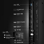 TV Hisense 65E7Q Pro - TV QLED 4K UHD HDR - 164 cm - Autre vue