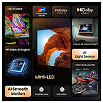 TV Hisense 65U7Q - TV 4K UHD HDR - 164 cm - Autre vue