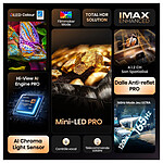 TV HISENSE 55U8Q - TV 4K UHD HDR - 139 cm - Autre vue