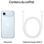 Smartphone Apple iPhone Air Bleu ciel - 256 Go   - Autre vue