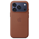 Coque et housse Apple Coque en tissage technique avec MagSafe pour iPhone 17 Pro - Sienne - Autre vue