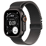 Montre connectée Apple Watch Ultra 3 GPS + Cellular 49 mm Titane Noir Bracelet Milanais en Titane Noir M - Autre vue