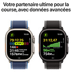 Montre connectée Apple Watch Ultra 3 GPS + Cellular 49 mm Titane Noir Bracelet Milanais en Titane Noir M - Autre vue