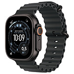 Montre connectée Apple Watch Ultra 3 GPS + Cellular 49 mm Titane Noir Bracelet Océan Noir - Autre vue