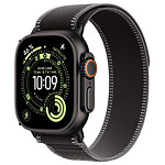 Montre connectée Apple Watch Ultra 3 GPS + Cellular 49 mm Titane Noir Boucle Trail Noir/Charbon M/L - Autre vue