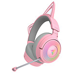 Casque micro Razer Kraken Kitty V3 Pro Quartz - Autre vue