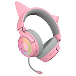 Casque micro Razer Kraken Kitty V3 Pro Quartz - Autre vue