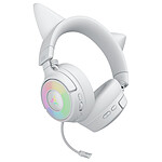 Casque micro Razer Kraken Kitty V3 Pro Blanc - Autre vue