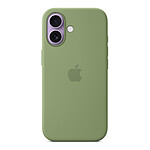 Coque et housse Apple Coque en silicone avec MagSafe  Vert Ardoise - iPhone 17 - Autre vue