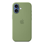 Coque et housse Apple Coque en silicone avec MagSafe  Vert Ardoise - iPhone 17 - Autre vue