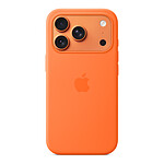 Coque et housse Apple Coque en silicone avec MagSafe Orange - iPhone 17 Pro - Autre vue