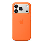 Coque et housse Apple Coque en silicone avec MagSafe Orange - iPhone 17 Pro - Autre vue