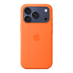 Coque et housse Apple Coque en silicone avec MagSafe Orange - iPhone 17 Pro - Autre vue