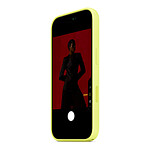 Coque et housse Apple Coque en silicone avec MagSafe Jaune Fluo - iPhone 17 Pro - Autre vue