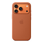Coque et housse Apple Coque en silicone avec MagSafe Terracotta - iPhone 17 Pro - Autre vue