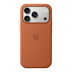 Coque et housse Apple Coque en silicone avec MagSafe Terracotta - iPhone 17 Pro - Autre vue
