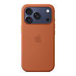 Coque et housse Apple Coque en silicone avec MagSafe Terracotta - iPhone 17 Pro - Autre vue