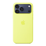 Coque et housse Apple Coque en silicone avec MagSafe Jaune Fluo - iPhone 17 Pro Max - Autre vue