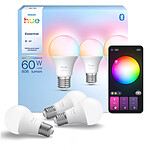Ampoule connectée Philips Hue Ampoule connectée Essential E27 A60 8 W Bluetooth x 3 - Autre vue