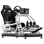 Cockpit / Siège de simracing OPLITE Cockpit R8 Fury - Blanc - Autre vue