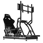 Support d'écran simracing OPLITE R8 Single Monitor Mount - Noir - Autre vue