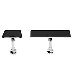 Accessoires base de simracing OPLITE R8 Keyboard & Mouse Tray - Blanc - Autre vue