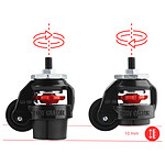 Accessoires base de simracing Oplite R8 Supreme Castor Wheel - Autre vue