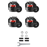 Accessoires base de simracing Oplite R8 Supreme Castor Wheel - Autre vue