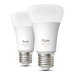 Lampe connectée Philips Hue White and Color Ambiance E27 A60 11 W Bluetooth x 2 - Autre vue