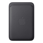Coque et housse Apple Porte-cartes en tissage fin pour iPhone avec MagSafe - Noir - Autre vue