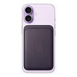 Coque et housse Apple Porte-cartes en tissage fin pour iPhone avec MagSafe - Violet  - Autre vue