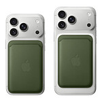Coque et housse Apple Porte-cartes en tissage fin pour iPhone avec MagSafe - Mousse - Autre vue
