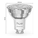Ampoule connectée Philips Hue Ampoule connectée White and Color Ambiance Essential GU10 4.7W x 3 - Autre vue
