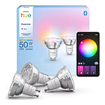 Ampoule connectée Philips Hue Ampoule connectée White and Color Ambiance Essential GU10 4.7W x 3 - Autre vue