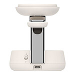 Chargeur Belkin UltraCharge Pro Station de Recharge 3-en-1 avec Qi2 (Sable) - Autre vue
