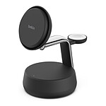 Chargeur Belkin UltraCharge Pro Station de Recharge 3-en-1 avec Qi2 (Noir) - Autre vue