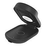 Chargeur Belkin UltraCharge Socle de Recharge 3-en-1 Aimantée et Pliable avec Qi2 (Noir) - Autre vue