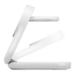 Chargeur Belkin UltraCharge Socle de Recharge 3-en-1 Aimantée et Pliable avec Qi2 (Blanc) - Autre vue