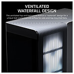 Boîtier PC Corsair Frame 4500X RS-R ARGB - Blanc - Autre vue