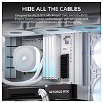 Boîtier PC Corsair Frame 4500X RS-R ARGB - Blanc - Autre vue