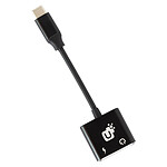 Adaptateurs et câbles INOVU Adaptateur Audio USB-C vers Jack 3.5 mm + USB-C Power Delivery 60W - Autre vue