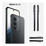 Smartphone Xiaomi Redmi 15 5G Noir - 256 Go - 8 Go - Autre vue