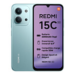 Smartphone Xiaomi Redmi 15C 5G Vert - 256 Go - 4 Go - Autre vue